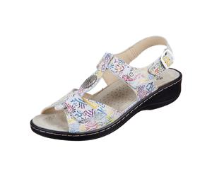 Hickersberger Damen Sandalette 5108-6015 multi Orlando für Damen, weiß, Größe 41 EU