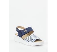 Hickersberger Sandalette in blau in Größe: 42 für Damen Weite: G