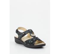 Hickersberger Sandalette in schwarz/grau in Größe: 39 für Damen Weite: G