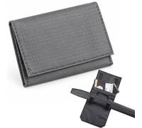 Hidden Anti-Theft Passport Pouch, 3-in-1 Pocket Travel Wallet (Gray) | Slim Passport Holder Under Clothing, Money Pouch for Men Women, Secure Waist Pouch for Travel, Airport, Hiking & Daily Use