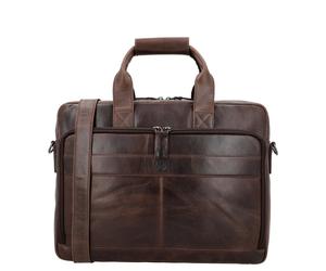 Hide & Stitches Next Navajo Laptopbag darkbrown