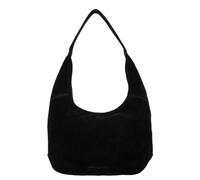Hide & Stitches Suede Shoulderbag black