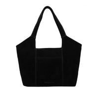 Hide & Stitches Suede Shoulderbag black