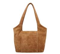 Hide & Stitches Suede Shoulderbag camel