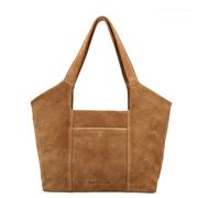 Hide & Stitches Suede Shoulderbag camel