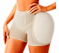 HIFFEY Big Ass Schwamm Gepolsterte Panty Butt Lifter Fake Ass Booty Hip Enhancer Taille Trainer Control Höschen Pads Gesäß Body Shaper (Color : Apricot 2 Big Pads, Size : XXXXXXL)