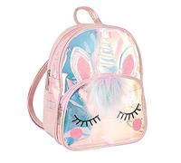 Hifot Einhorn Kleiner Kinderrucksack, Mini Lässig Schulranzen Wasserabweisend Kita Rucksack für Mädchen Kinder Kleinkind