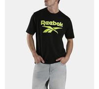 Reebok High Density Logo Kurzarm-t-shirt M Black