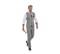 High-End Suits Wedding Suits 2 Pieces Slim Fit Vest Pant Groomsmen Tuxedos Summer Linen Gray Men Suits Casual Suits for Men gr-4236