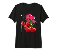 High Heel Damenschuhe für Abendparty Premium T-Shirt