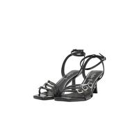 High-Heel-Pantolette BUFFALO "Buffalo KAIDA SANDAL HEART", Damen, Gr. 39, schwarz, Polyurethan, unifarben, Schuhe (68775952-39) schwarz