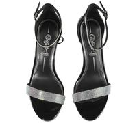 High-Heel-Pumps BUFFALO "Buffalo Buffalo Monroe 2 - Vegan Paten", Damen, Gr. 36, schwarz (schwarz, mermaid), Kunstfaser, unifarben, Schuhe (70852965-36) schwarz, mermaid
