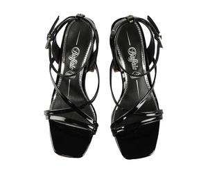 High-Heel-Pumps BUFFALO "Buffalo CHARLOTTE MSS", Damen, Gr. 36, schwarz, Polyurethan, unifarben, Schuhe (95715741-36) schwarz