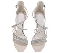 High-Heel-Pumps BUFFALO "Buffalo Damen Buffalo Makai 2 Vegan Suede", Damen, Gr. 42, beige, Textil, unifarben, Schuhe (43409804-42) beige