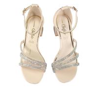 High-Heel-Pumps BUFFALO "Buffalo Glam -Vegan Patent", Damen, Gr. 36, cream, mermaid, Kunstfaser, unifarben, Schuhe (95169630-36) cream, mermaid