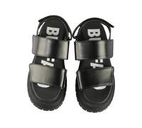 Buffalo Sandalen Lennox Snd Schwarz Black Kunstleder für Damen - 38