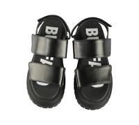 Buffalo Sandalen Lederimitat Schwarz - 40