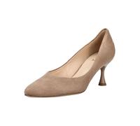 High-Heel-Pumps HÖGL "Högl Pumps Veloursleder", Damen, Gr. 38,5, beige (taupe), Veloursleder, Schuhe (76172600-38,5) taupe