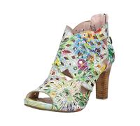 High-Heel-Pumps LAURA VITA "LAURA VITA Pumps Leder", Damen, Gr. 36, bunt (multi), Leder, Schuhe (52483803-36) multi
