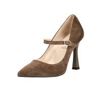 High-Heel-Pumps NERO GIARDINI "Nero Giardini Pumps Veloursleder", Damen, Gr. 39, braun, Veloursleder, Schuhe (71232923-39) braun