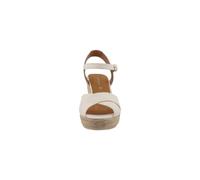 High-Heel-Pumps TOM TAILOR "Tom Tailor Heeled Sandals - Mules", Damen, Gr. 40, light cream, Polyester, Schuhe (20819005-40) light cream