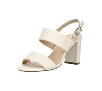 High-Heel-Sandalette HÖGL "Högl Sandalen Leder", Damen, Gr. 41, beige, Leder, Schuhe (34551961-41) beige