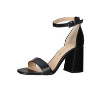 High-Heel-Sandalette PETER KAISER "Peter Kaiser Sandalen Leder", Damen, Gr. 40,5, schwarz, Leder, Schuhe High-Heel-Sandalette (98038342-40,5)