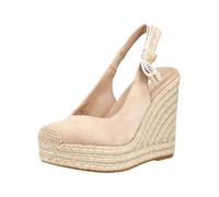 High-Heel-Sandalette STEVE MADDEN "STEVE MADDEN Sandalen Leder", Damen, Gr. 39, sand, Leder, Schuhe (17214358-39) sand