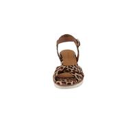 High-Heel-Sandalette TOM TAILOR "Tom Tailor High Sandal", Damen, Gr. 36, braun (sand, multi), Schuhe (62608461-36) sand, multi