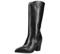 High-Heel-Stiefel NERO GIARDINI "Nero Giardini Stiefel Leder", Damen, Gr. 40, schwarz, Leder, Schuhe (87675111-40) schwarz
