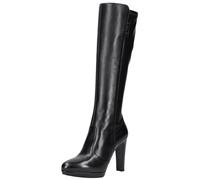 High-Heel-Stiefel NERO GIARDINI "Nero Giardini Stiefel Leder/Textil", Damen, Gr. 40, schwarz, Leder, Textil, Schuhe (65886437-40) schwarz