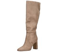 High-Heel-Stiefel STEVE MADDEN "STEVE MADDEN Stiefel Veloursleder", Damen, Gr. 40, taupe, Veloursleder, Schuhe (22930717-40) taupe