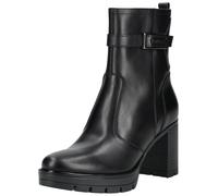 High-Heel-Stiefelette NERO GIARDINI "Nero Giardini Stiefelette Leder", Damen, Gr. 36, schwarz, Leder, Schuhe (92299833-36) schwarz