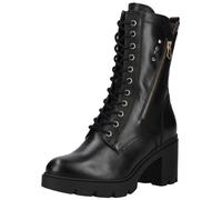 High-Heel-Stiefelette NERO GIARDINI "Nero Giardini Stiefelette Leder", Damen, Gr. 37, schwarz, Leder, Schuhe (84662253-37) schwarz