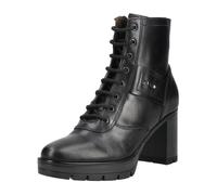 High-Heel-Stiefelette NERO GIARDINI "Nero Giardini Stiefelette Leder", Damen, Gr. 38, schwarz, Leder, Schuhe (44786517-38) schwarz
