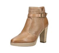 High-Heel-Stiefelette NERO GIARDINI "Nero Giardini Stiefelette Leder", Damen, Gr. 39, hellbraun, Leder, Schuhe (20400208-39) hellbraun