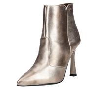 High-Heel-Stiefelette NERO GIARDINI "Nero Giardini Stiefelette Leder", Damen, Gr. 41, bronze metallic, Leder, Schuhe (87090356-41) bronze metallic