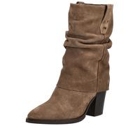 High-Heel-Stiefelette NERO GIARDINI "Nero Giardini Stiefelette Veloursleder", Damen, Gr. 38, braun, Veloursleder, Schuhe (51221529-38) braun