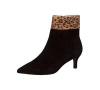 High-Heel-Stiefelette PETER KAISER "Peter Kaiser Stiefelette Leder", Damen, Gr. 38, schwarz, Leder, Schuhe (47764224-38) schwarz