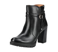 High-Heel-Stiefelette PIKOLINOS "PIKOLINOS Stiefelette Leder", Damen, Gr. 41, schwarz (schwarz, schwarz), Leder, Schuhe (43514811-41) schwarz, schwarz
