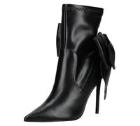 High-Heel-Stiefelette STEVE MADDEN "STEVE MADDEN Stiefelette Lederimitat", Damen, Gr. 39, schwarz, Lederimitat, Schuhe (35893438-39) schwarz