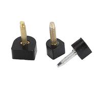 High Heel Tip Fersenkissen Pads Kappe Ersatz Reparatur Verschleißfest Anti-Rutsch-Stummschaltung Schuhreparaturspitze Wasserhähne Schuhe Dübel Schuhzubehör 40 Stück