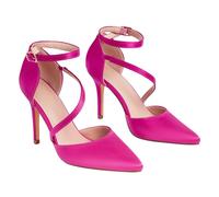 High Heels Sexy Pumps Damen Elegant Riemchen Heels Modisch Und Trendy Sehr Vielseitig (Rose,44)