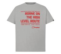 High Level Route T-Shirt für Herren - Berghaus HT6-GREY MARL BCI UK L // DE 52