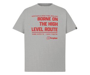 High Level Route T-Shirt für Herren - Berghaus HT6-GREY MARL BCI UK M // DE 50