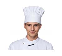 High quality brand new Adult Chef Hat for Men Women Cotton Adjustable Elastic