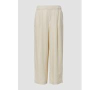 High-Rise Culotte aus Leinenmix im Relaxed Fit 42 Beige 2166422.0750.42