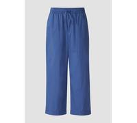 High Rise Culotte mit Elastikbund und Eingrifftaschen 44 blau 2169102.5527.44