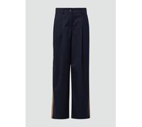 High-Rise-Hose mit Bundfalte und Nadelstreifen 46 blau 2168898.59G8.46