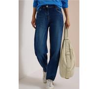High Waist Barrel Leg Jeans im Loose Fit